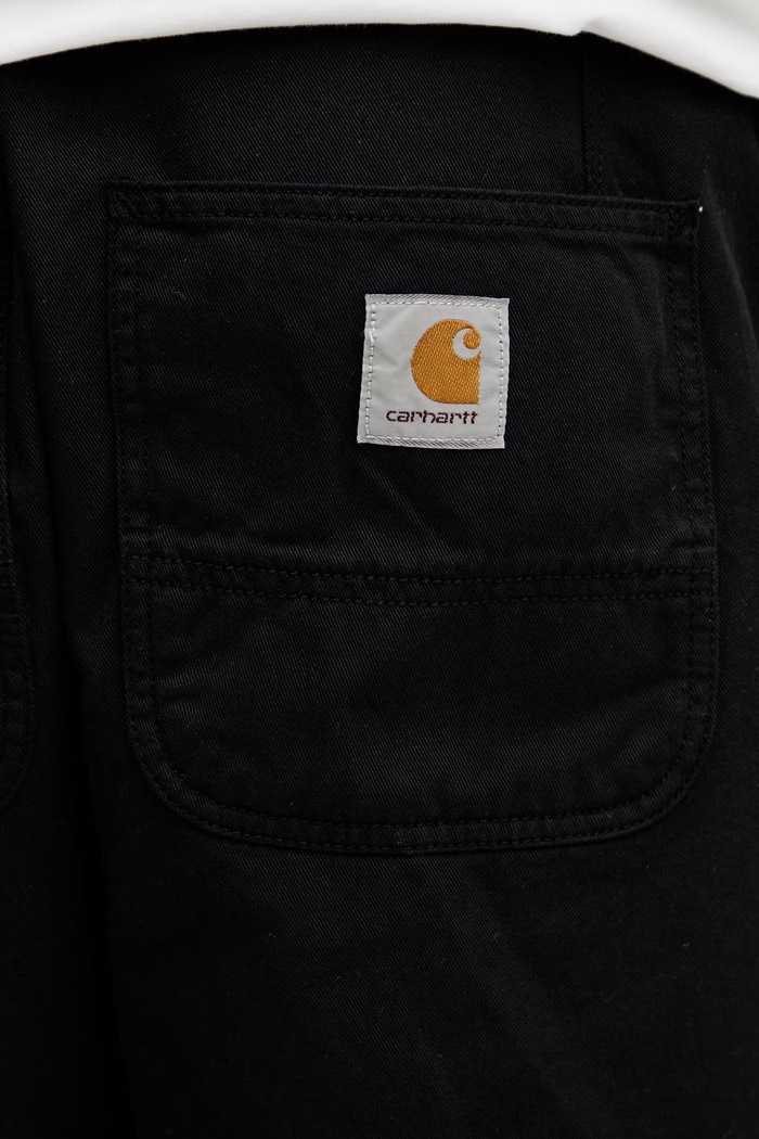 Carhartt WIP Holden Pant pantaloni in cotone da uomo nero I036501.89GD