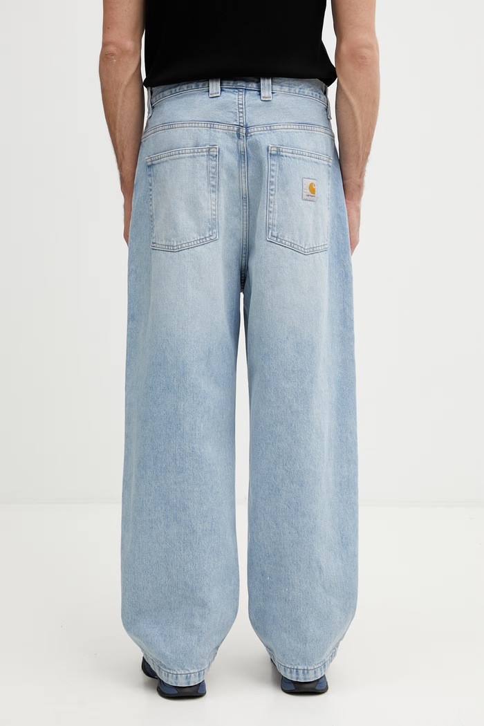 Clothing Carhartt WIP Brandon Pant relaxed fit jeans Men's I035893.01WU blue
