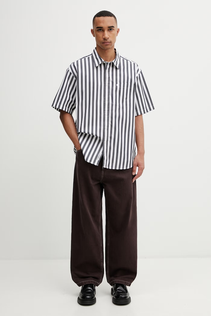 Carhartt WIP Brandon Pant jeansy relaxed fit męskie I034809.3IS4J brązowy