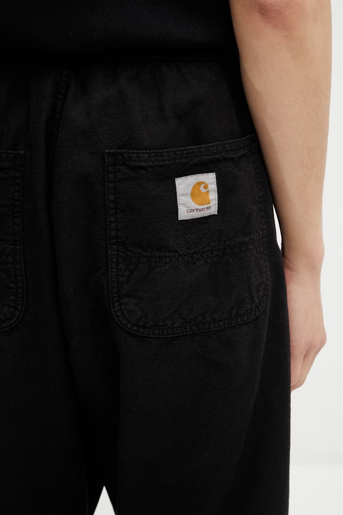 Carhartt WIP Walton Pant παντελόνι ανδρικό βαμβακερό μαύρο I036492.89GD