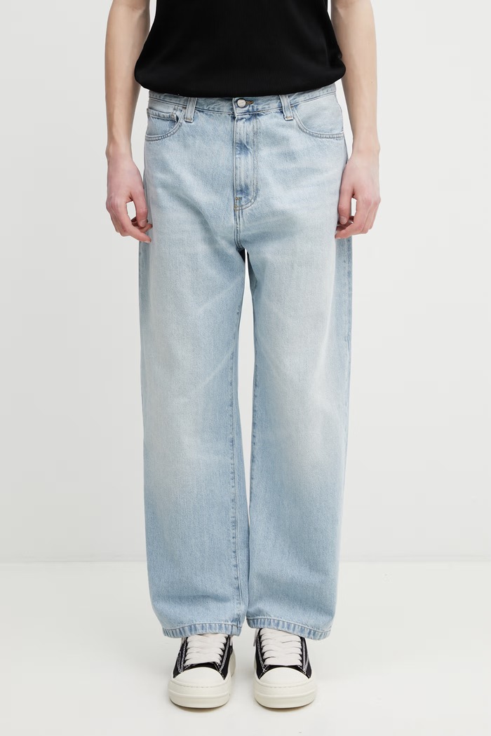 Carhartt WIP Landon Pant blugi relaxed fit pentru bărbați albastru I030468.01WU