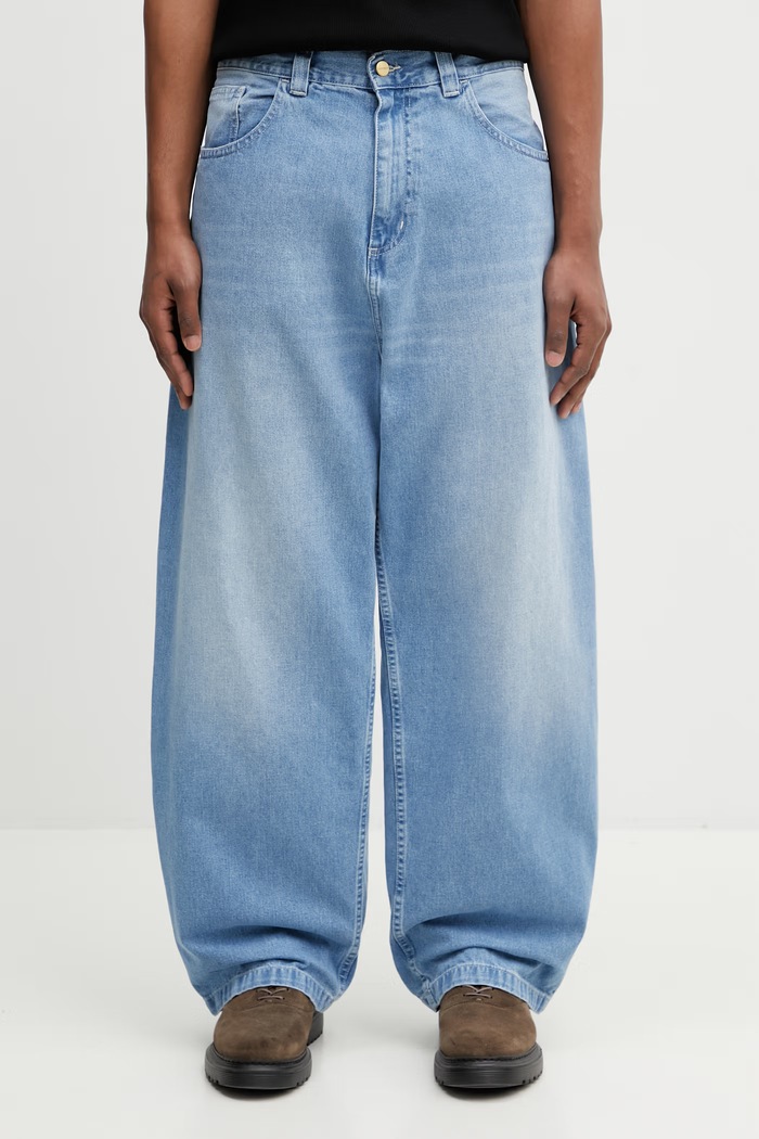 Carhartt WIP Brandon Pant Men's relaxed fit jeans blue I036544.01ZO
