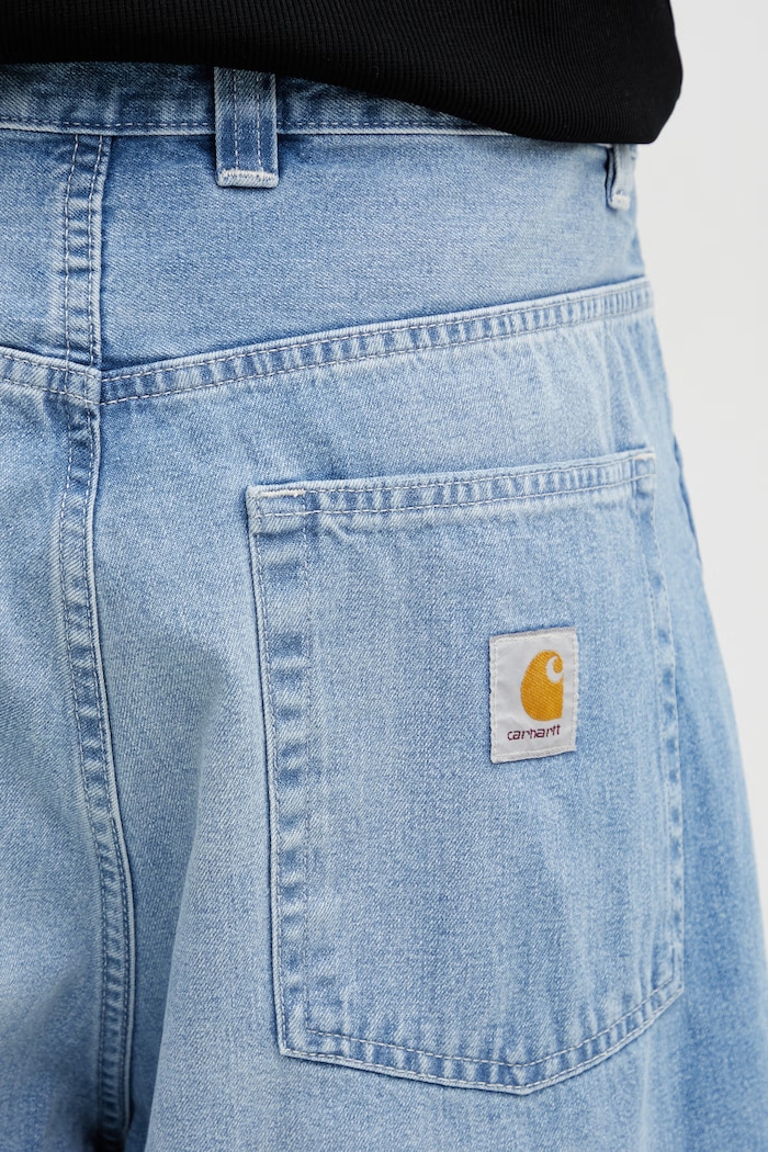 Carhartt WIP Brandon Pant Men's relaxed fit jeans blue I036544.01ZO