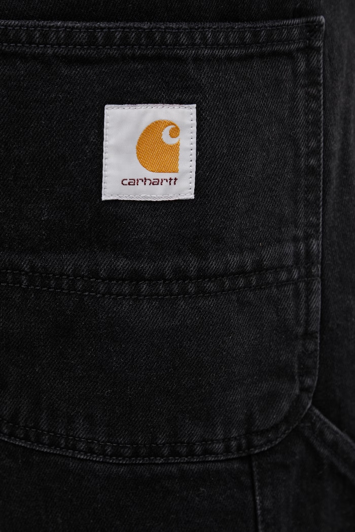 Carhartt WIP OG Double Knee Pant παντελόνι boyfriend βαμβακερό Ανδρικό μαύρο I036733.8906