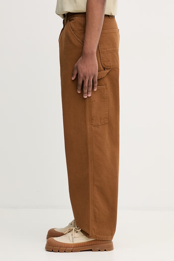 Carhartt WIP OG Single Knee Pant панталон памучен мъжки I035637.HZ06 кафяв SS26