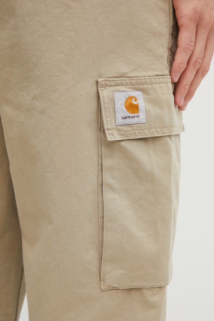 Carhartt WIP Kade Cargo Pant брюки карго из хлопка для мужчин бежевый I035585.3IR06