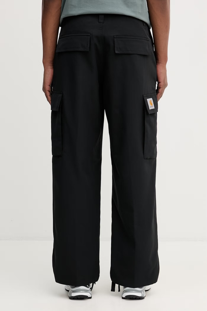 Ρούχα Carhartt WIP Kade Cargo Pant παντελόνι ανδρικό I036137.89XX μαύρο