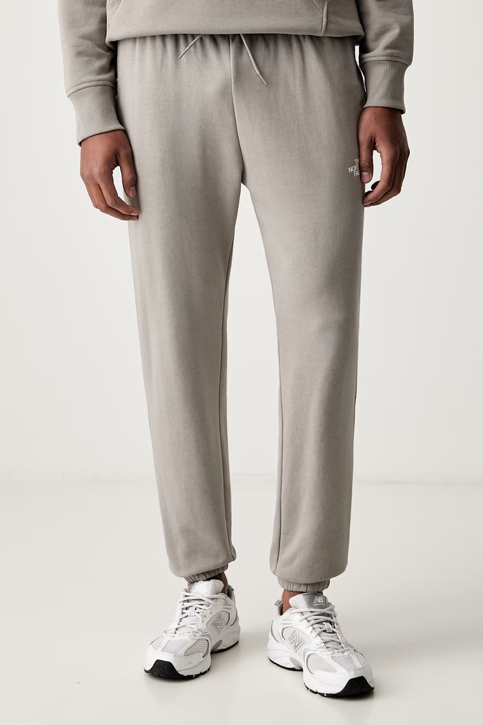 The North Face spodnie dresowe męskie z bawełną Simple Dome szary NF0A8C412MB1