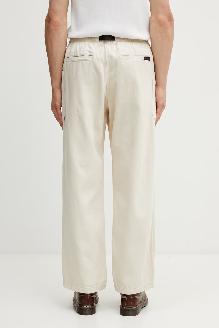 Одяг Gramicci HEMP RELAXED PANT штани boyfriend з бавовною чоловічі G6SM.P005. бежевий