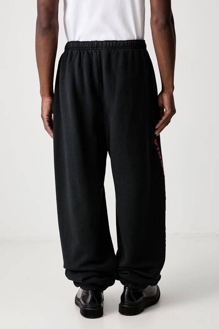 Abbigliamento Willy Chavarria Pantaloni da tuta in cotone da uomo WCJSY0242.001 nero