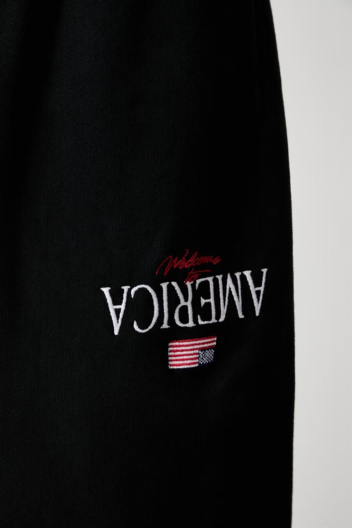 Willy Chavarria Pantaloni da tuta in cotone da uomo WCJSY0242.001