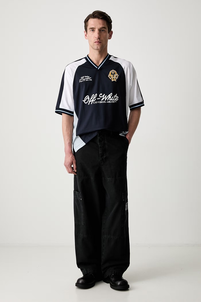 Off-White Vintage Cot cargo trousers cotton Men's 44XCF04ES26F001001 black