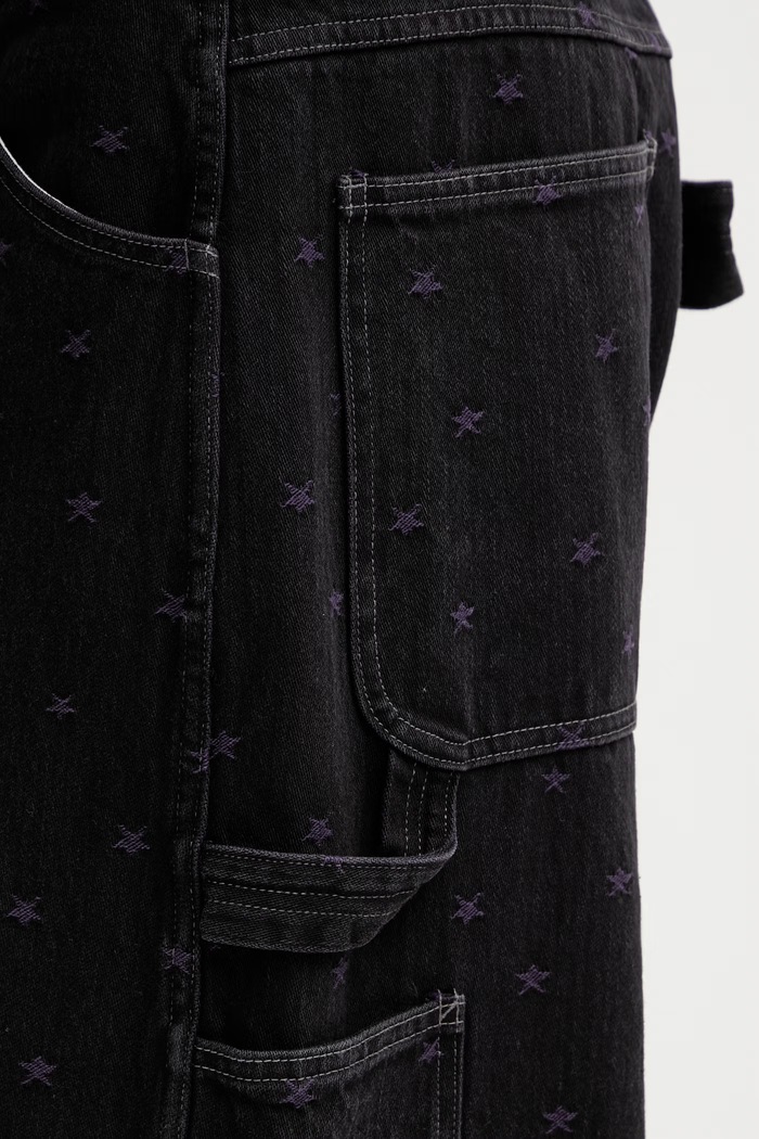 Needles relaxed fit ανδρικά μαύρο SX206
