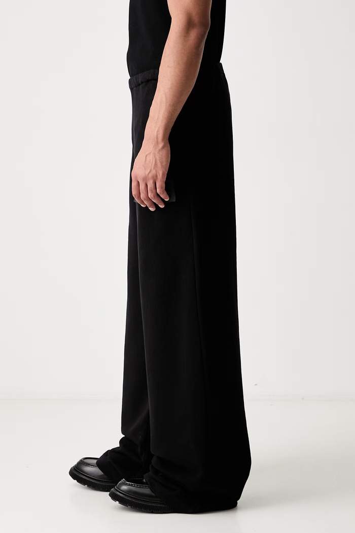 MM6 Maison Margiela spodnie dresowe bawełniane męskie czarny SH2KA0068.M25014