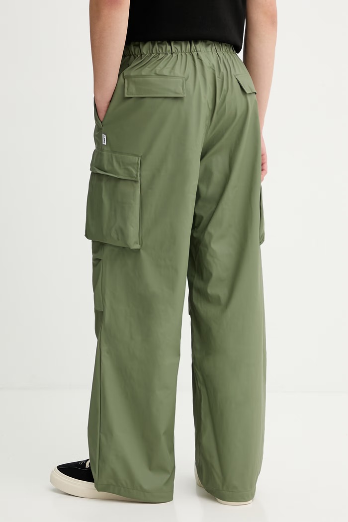 Tepláky Rains 18310 Pocket Rain Pants Wide W3 18310.145 zelená