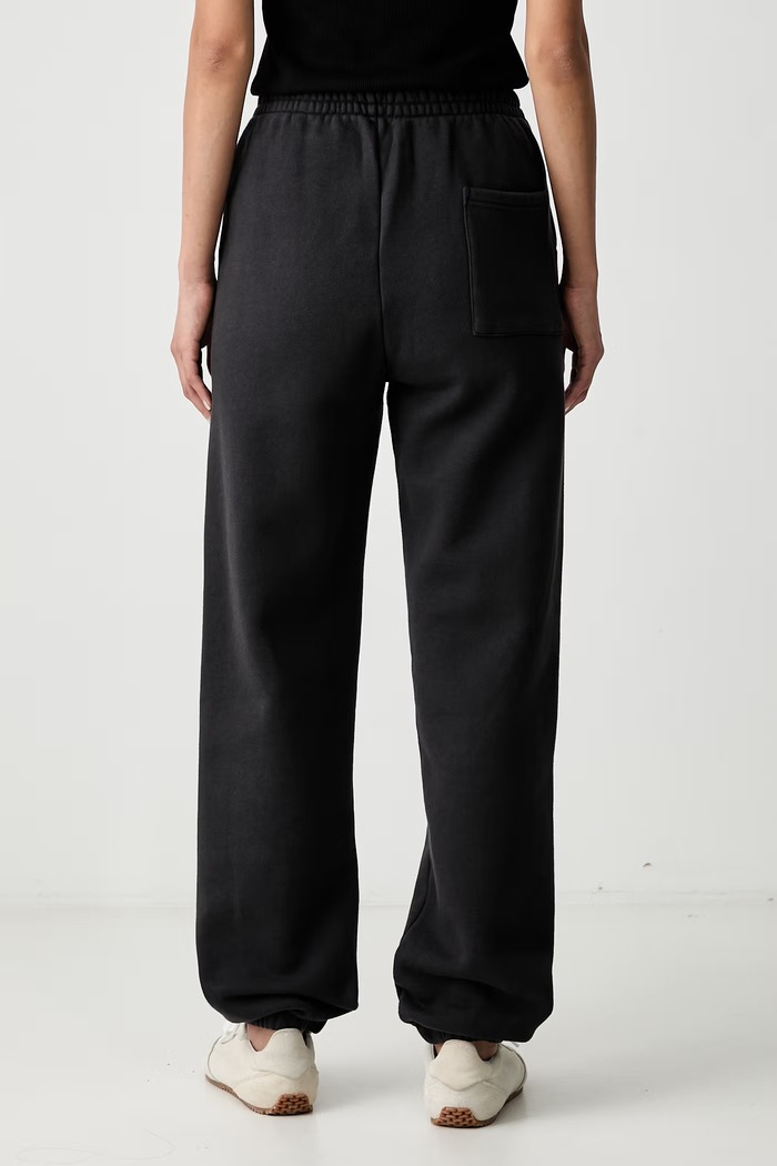 Odzież Sporty & Rich Signature NY spodnie dresowe bawełniane damskie PA07071329BA02 czarny