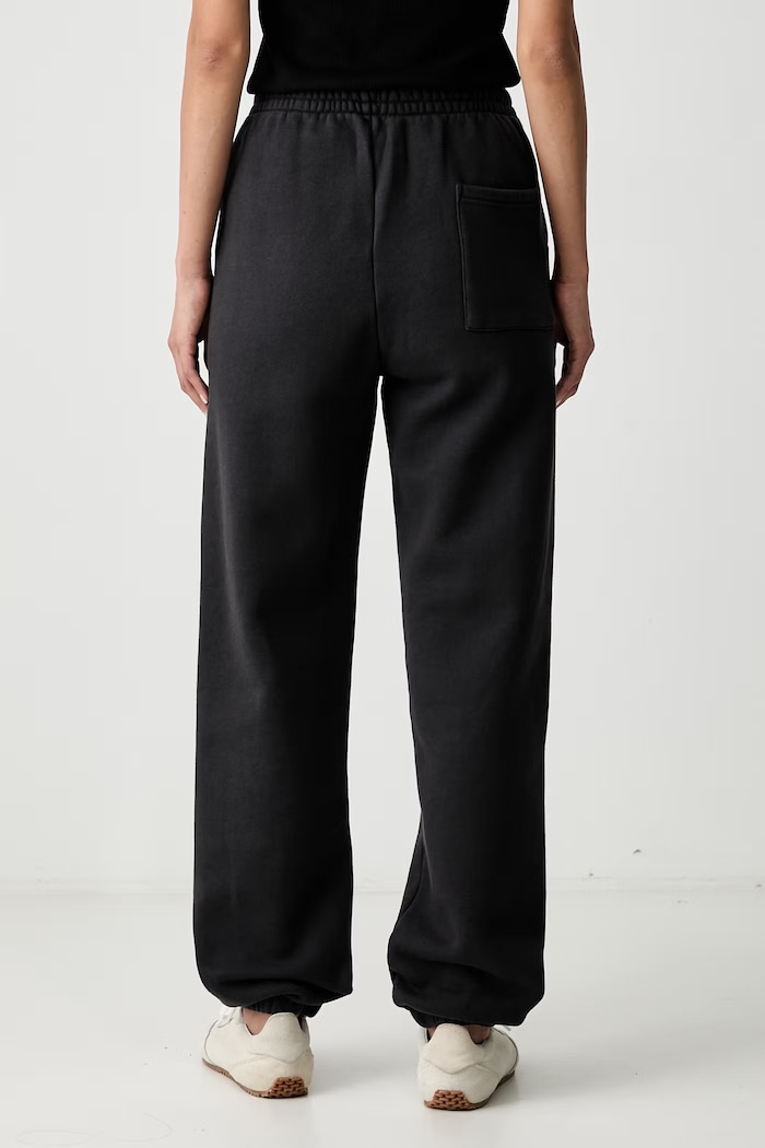 Odzież Sporty & Rich Signature NY spodnie dresowe bawełniane damskie PA07071329BA02 czarny