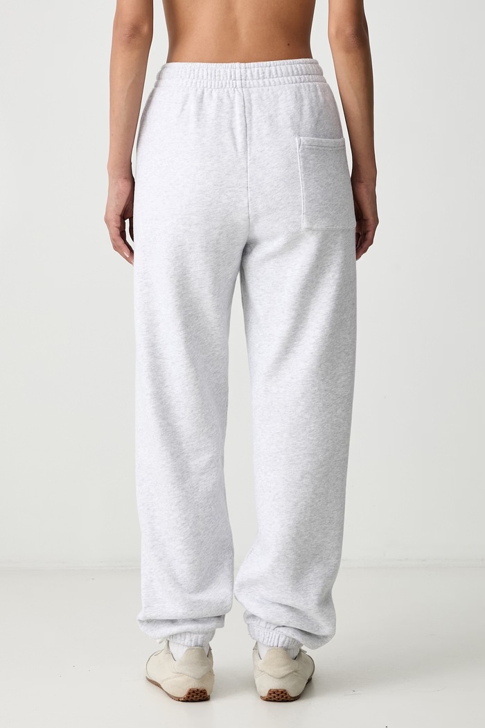 Odzież Sporty & Rich Signature NY spodnie dresowe bawełniane PA07071329GY03 szary
