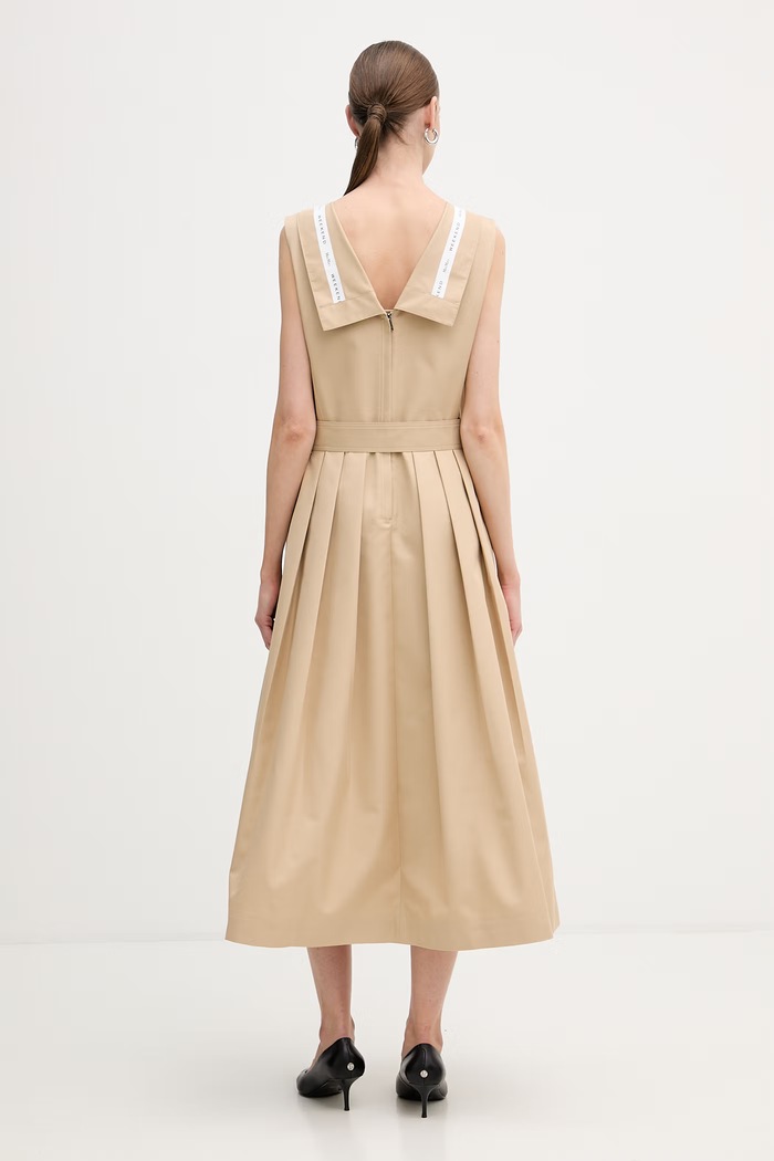Ρούχα Φόρεμα Weekend Max Mara CONO 2615221021600 μπεζ