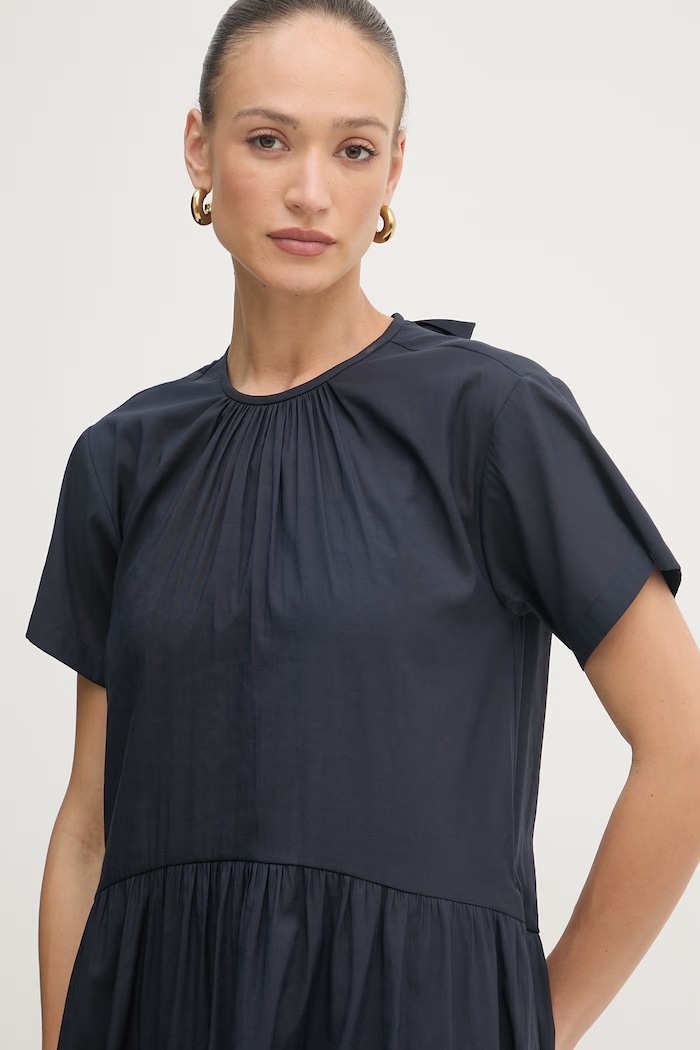 Weekend Max Mara sukienka ALLORO granatowy 2615231012600