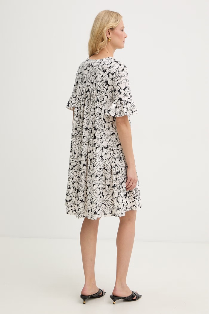 Îmbrăcăminte Weekend Max Mara rochie din bumbac FUOCO 2615621072600 alb