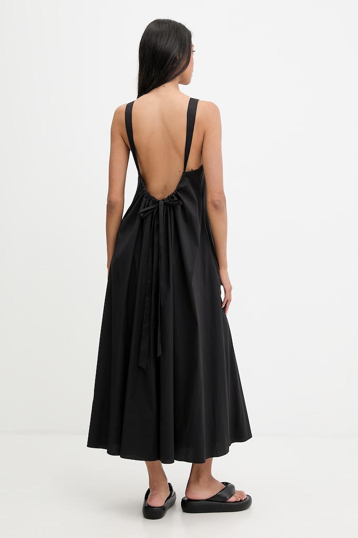 Odzież Max Mara Beachwear sukienka plażowa damska SETA 2616221039600 czarny
