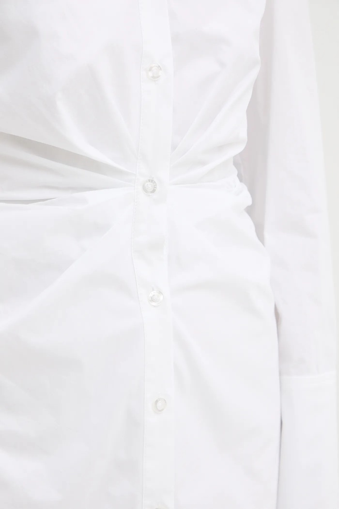 Rotate vestito in cotone 115162400 bianco
