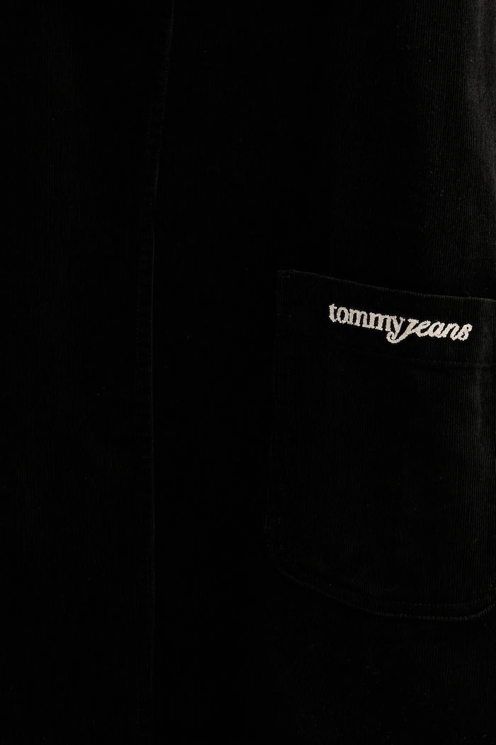 Bavlnené šaty Tommy Jeans DW0DW22463 čierna