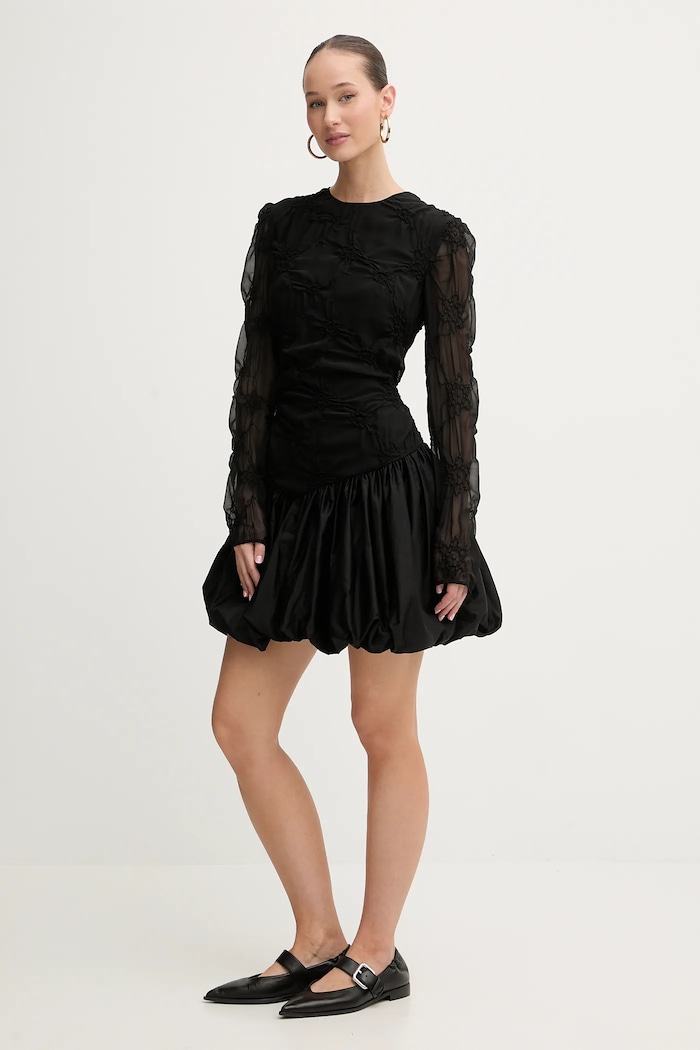 Stine Goya sukienka SG.PS26.D188.2449 czarny SS26