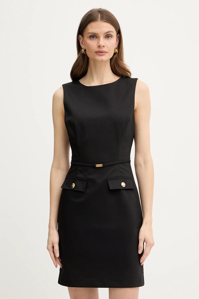 Φόρεμα Marciano by Guess SYBIL casual μαύρο 6RGK17.7311A