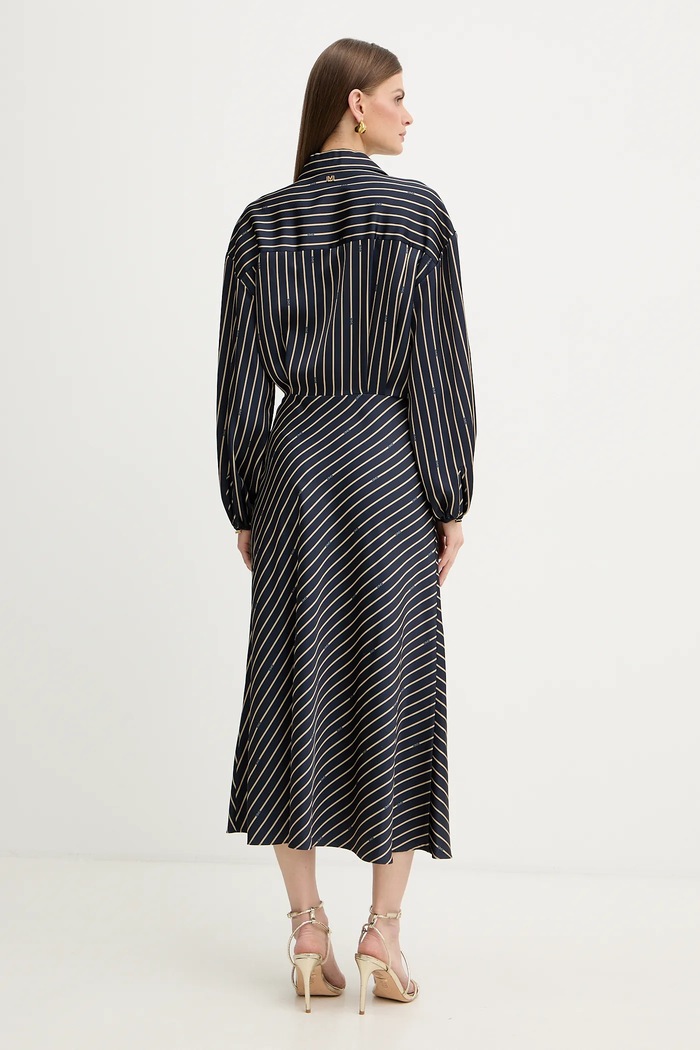 Oblečenie Šaty Marciano by Guess FATOU 6RGK46.7430A tmavomodrá