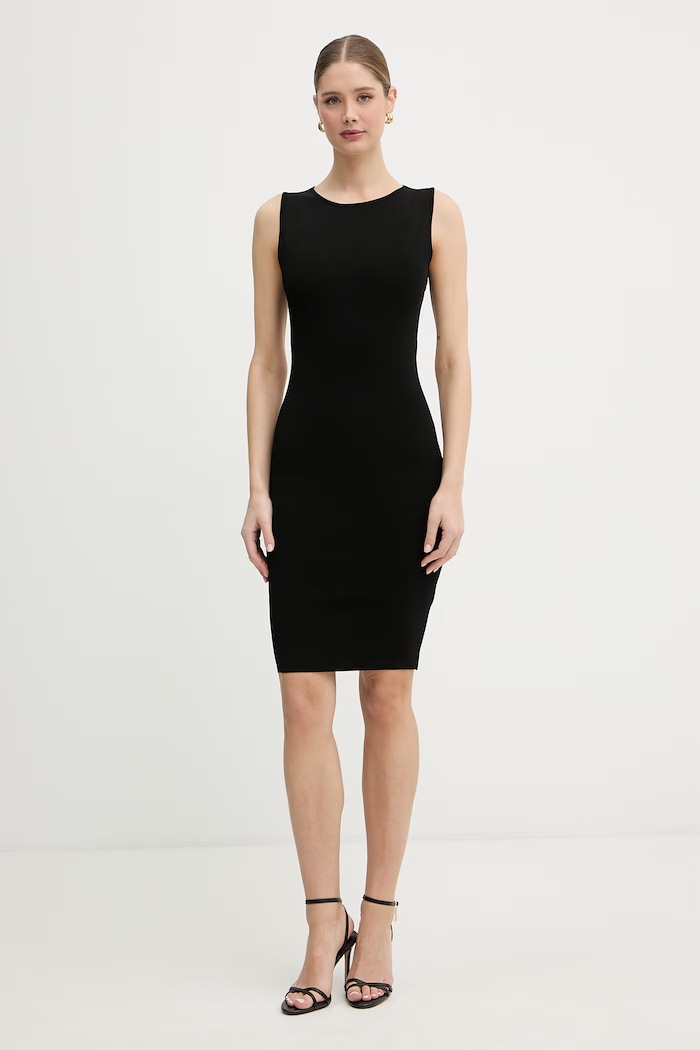 Marciano by Guess sukienka bodycon z wiskozą CONCHA G6GK56.Z0665 czarny SS26
