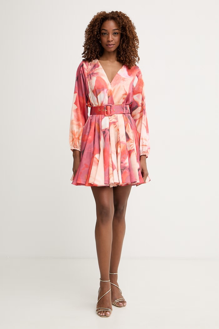 Marciano by Guess φόρεμα flared ESTELA G6GK58.W2214 πορτοκαλί SS26