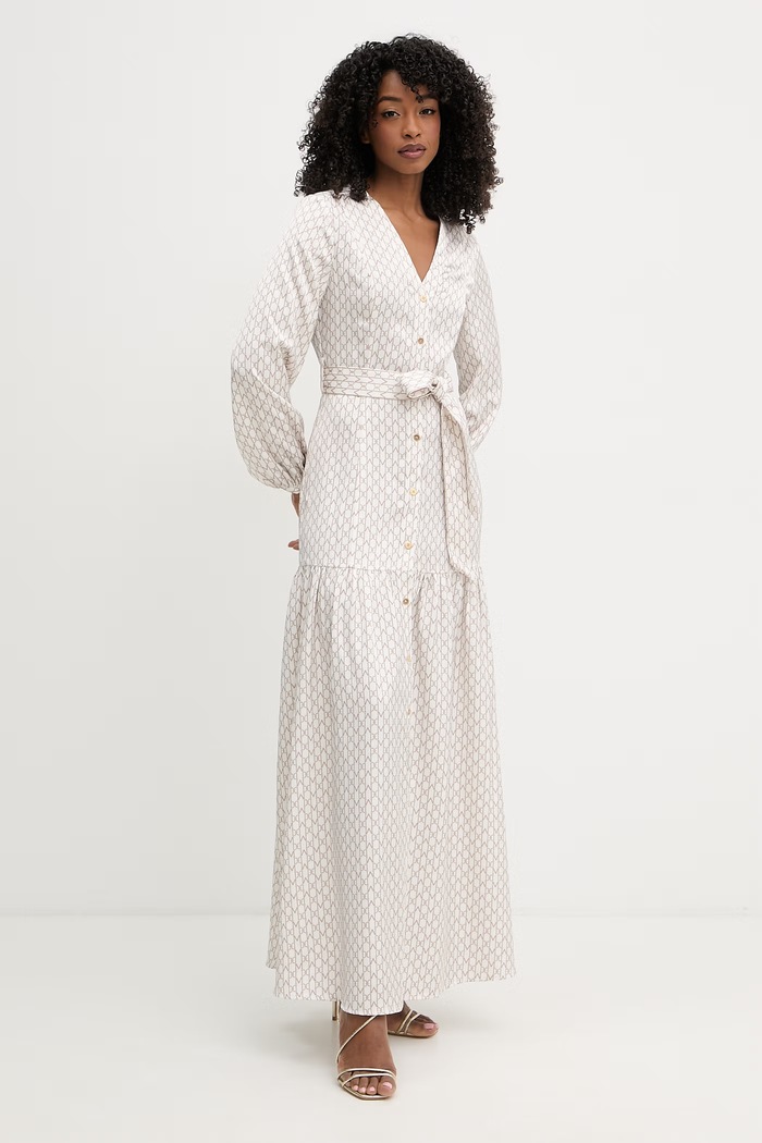 Marciano by Guess šaty GISELLE G6GK59.W2349 béžová SS26