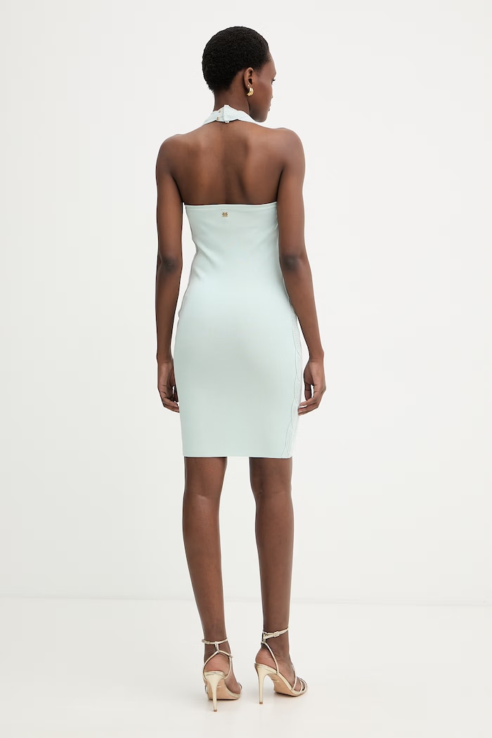 Îmbrăcăminte Marciano by Guess rochie bodycon cu vâscoză RANIA 6RGK26.5876Z albastru
