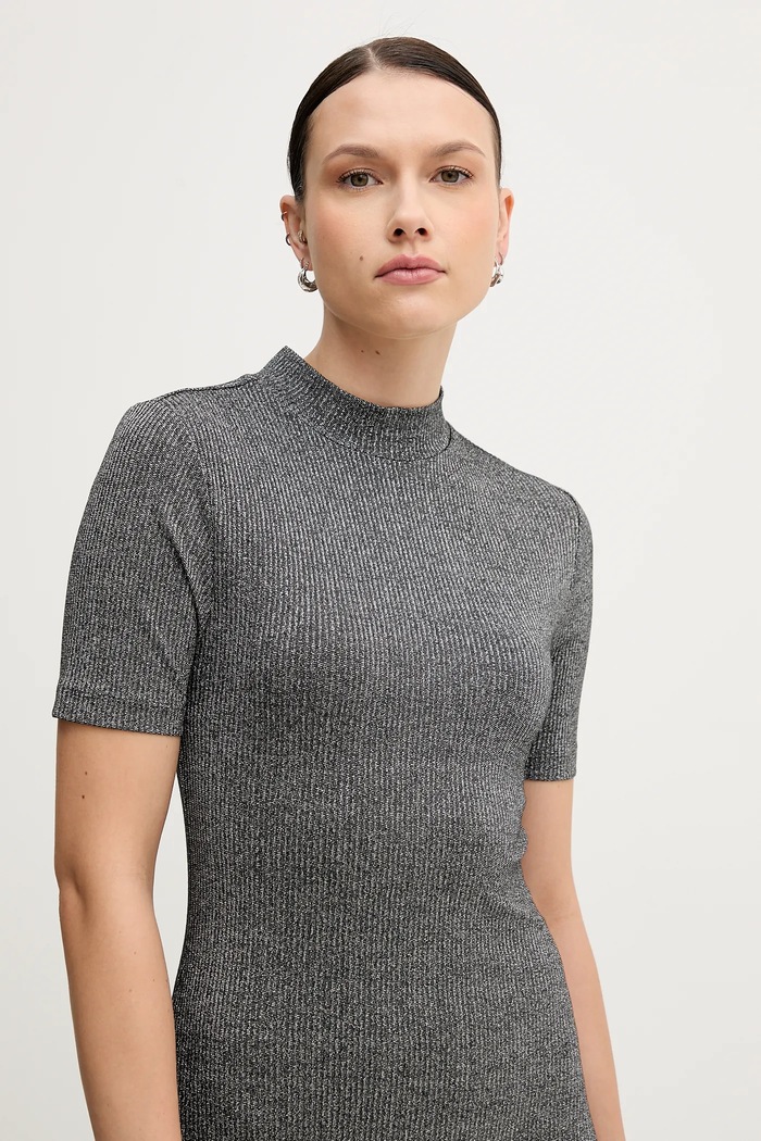 Šaty Tommy Hilfiger čierna WW0WW49390