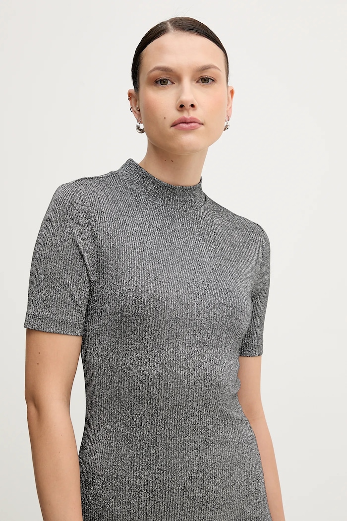 Šaty Tommy Hilfiger čierna WW0WW49390