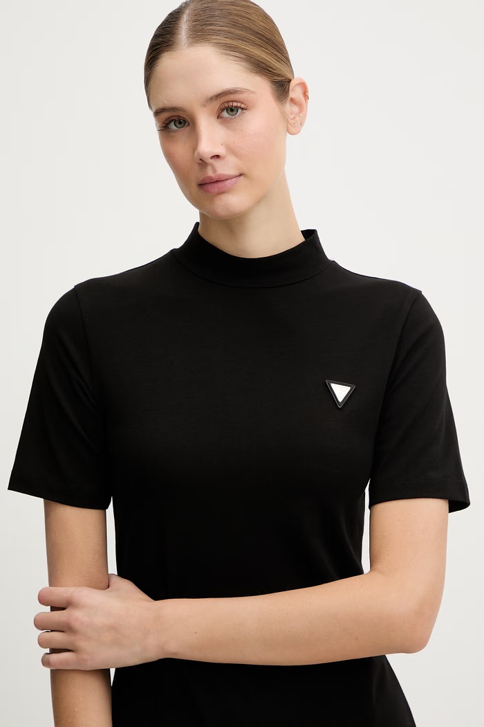 Φόρεμα Guess SONIA μαύρο V6RK04.J1314