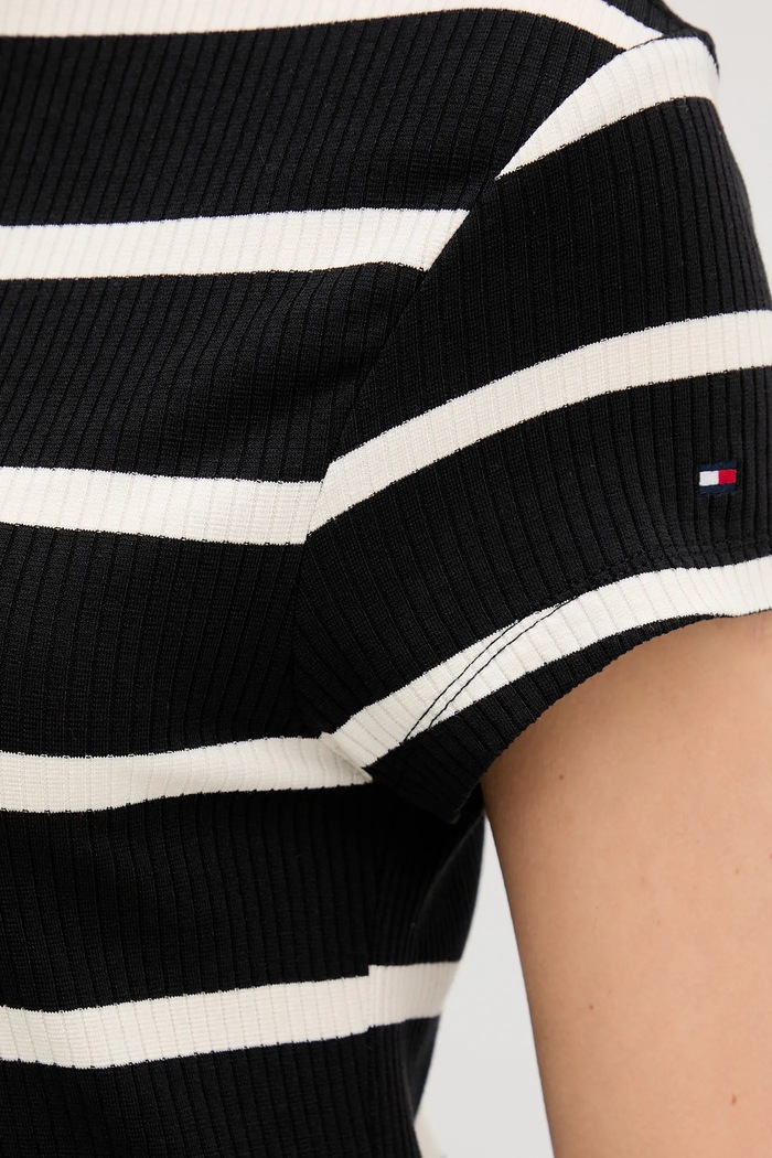 Φόρεμα Tommy Hilfiger WW0WW47860 μαύρο