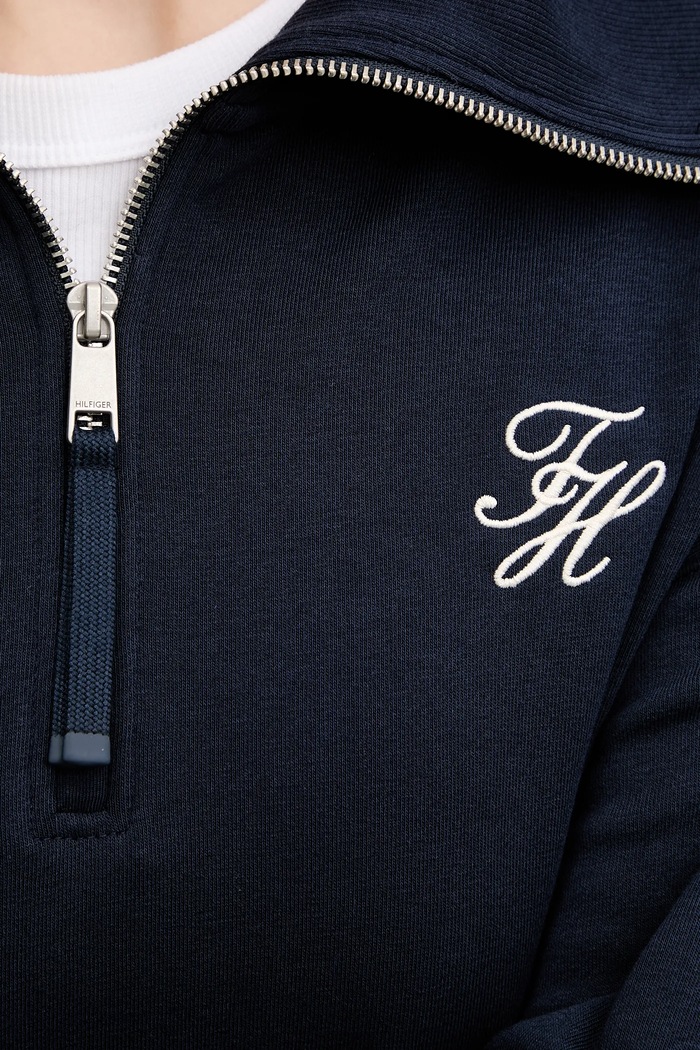 Šaty Tommy Hilfiger WW0WW48432 námořnická modř