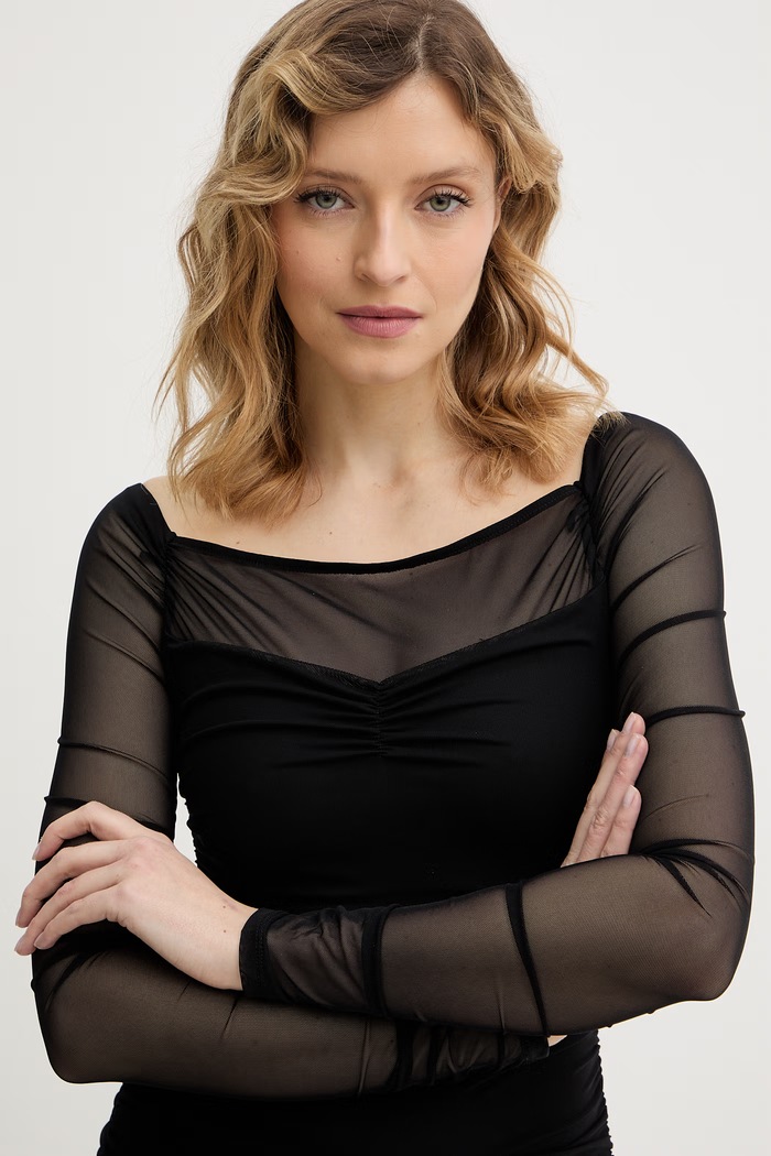 Šaty Guess CALISTA černá W6RK0A.KBAH2