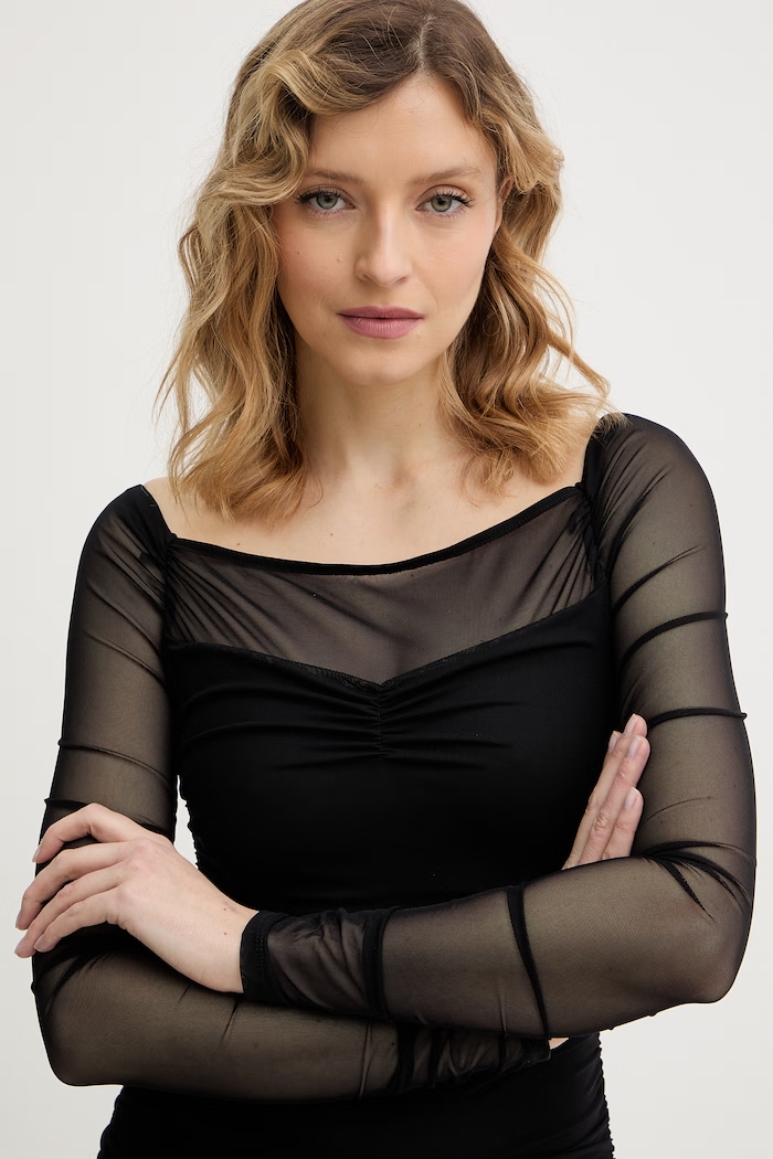 Šaty Guess CALISTA černá W6RK0A.KBAH2