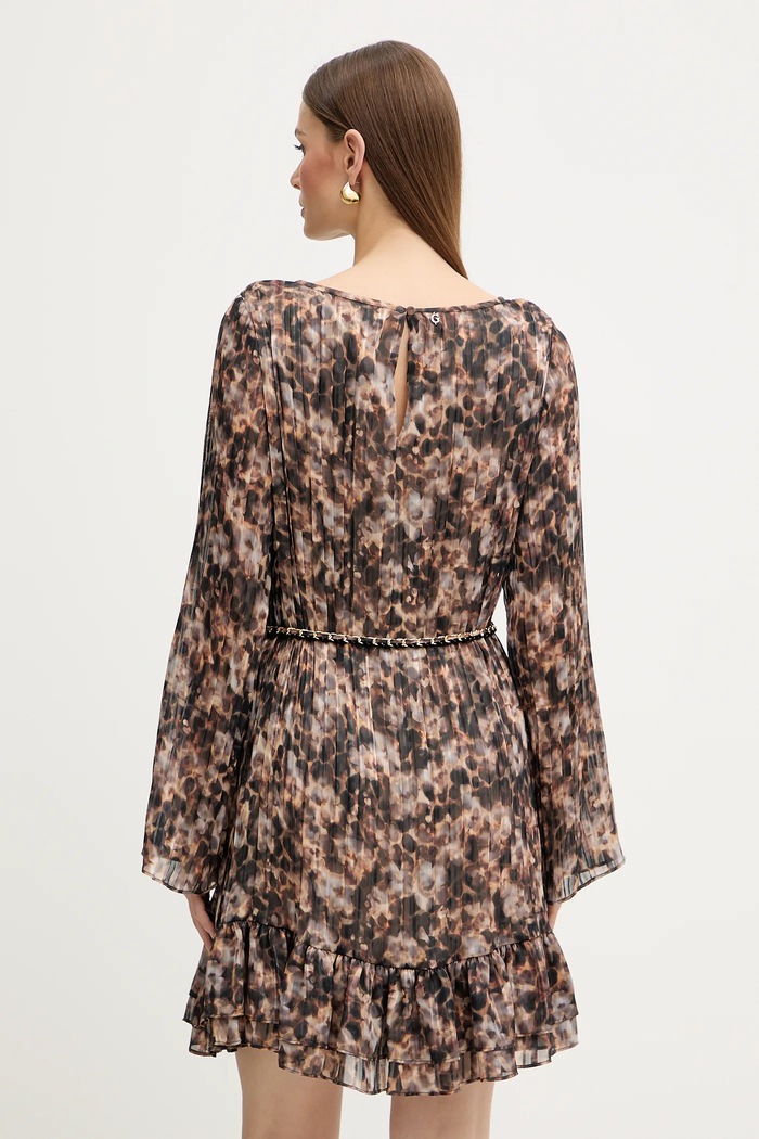 Oblečenie Šaty Guess ILENIA W6RK37.WJ712 hnedá