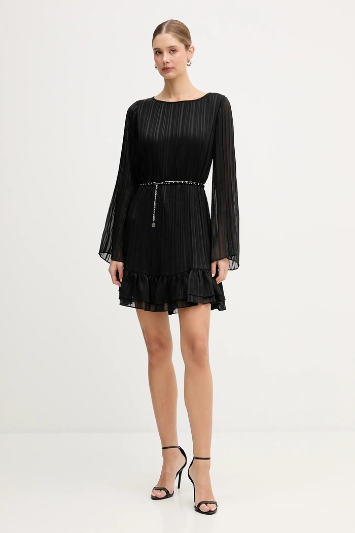 Šaty Guess ILENIA W6RK37.WJ712 černá SS26