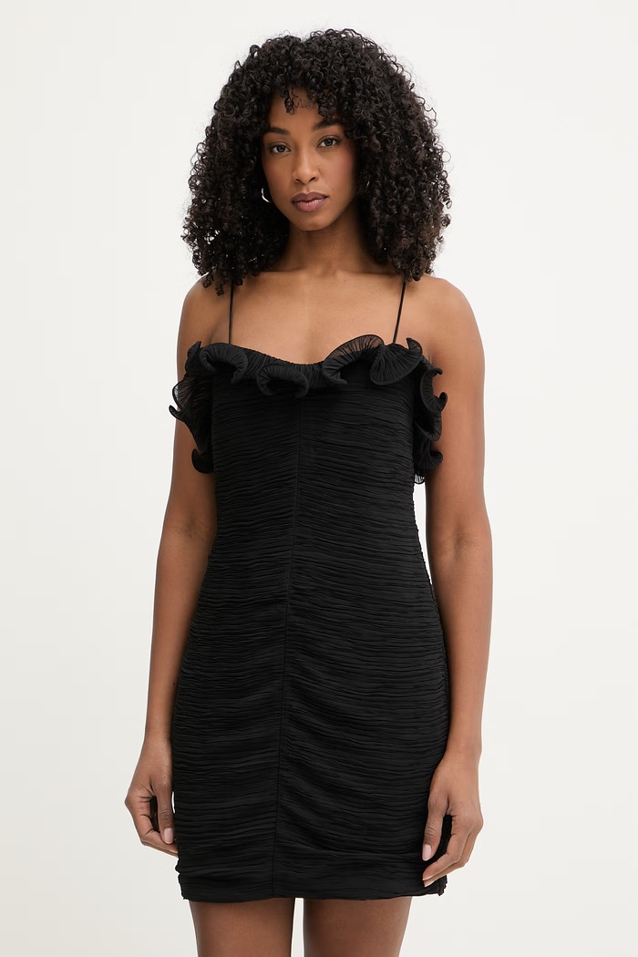 Guess rochie KENNITH negru W6RK80.WI342