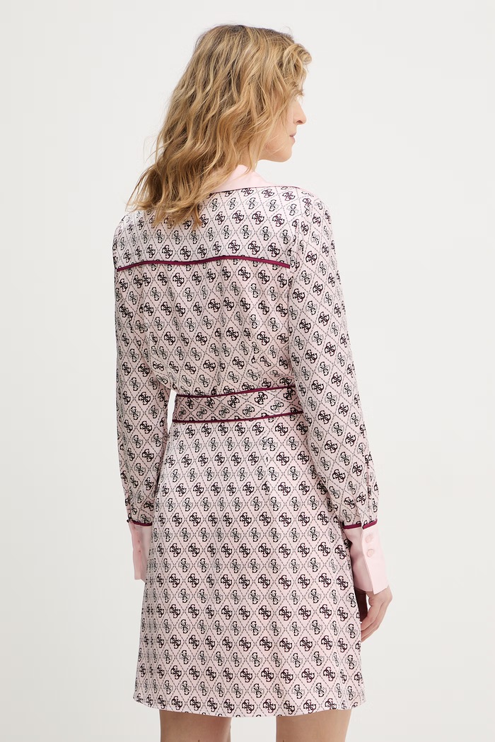 Дрехи Рокля Guess BLERTA W6RK90.WF1T2 розов