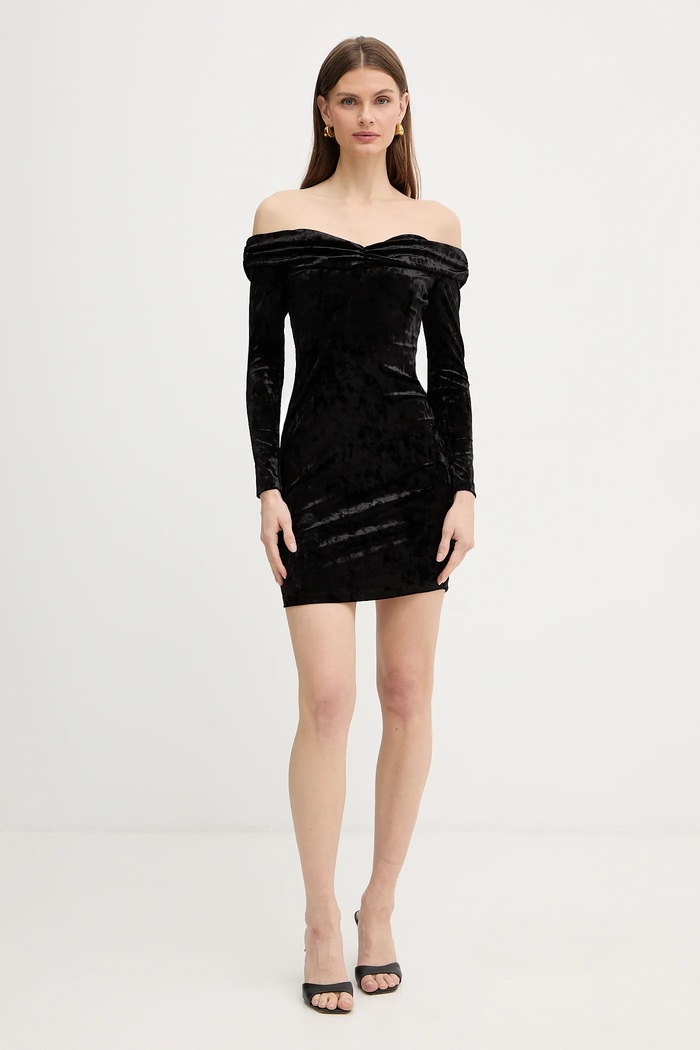 Guess sukienka W6PK1M.KJ170 czarny SS26