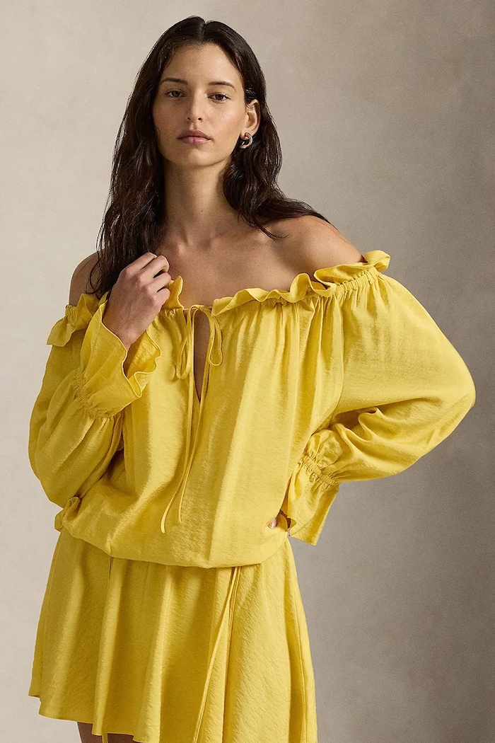 Oblečenie Šaty Polo Ralph Lauren 211A96354 žltá