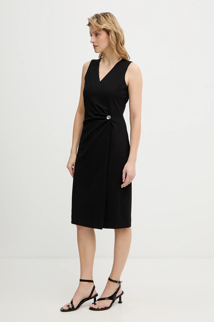 Šaty Calvin Klein LV044E047G černá SS26