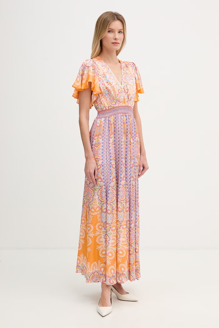 Šaty Hale BOB Sandra 5YTK664A oranžová SS26